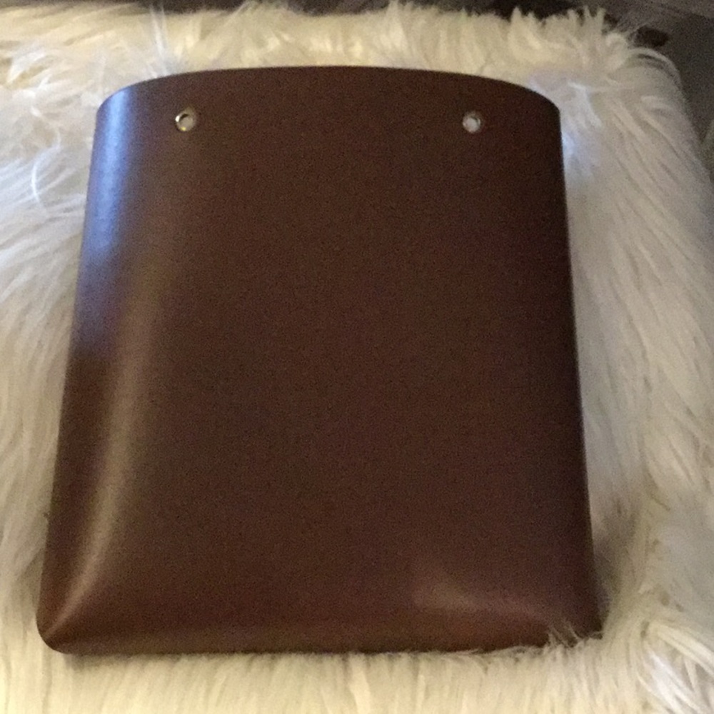 Leather Magazine Pouch - Picture 2 of 3